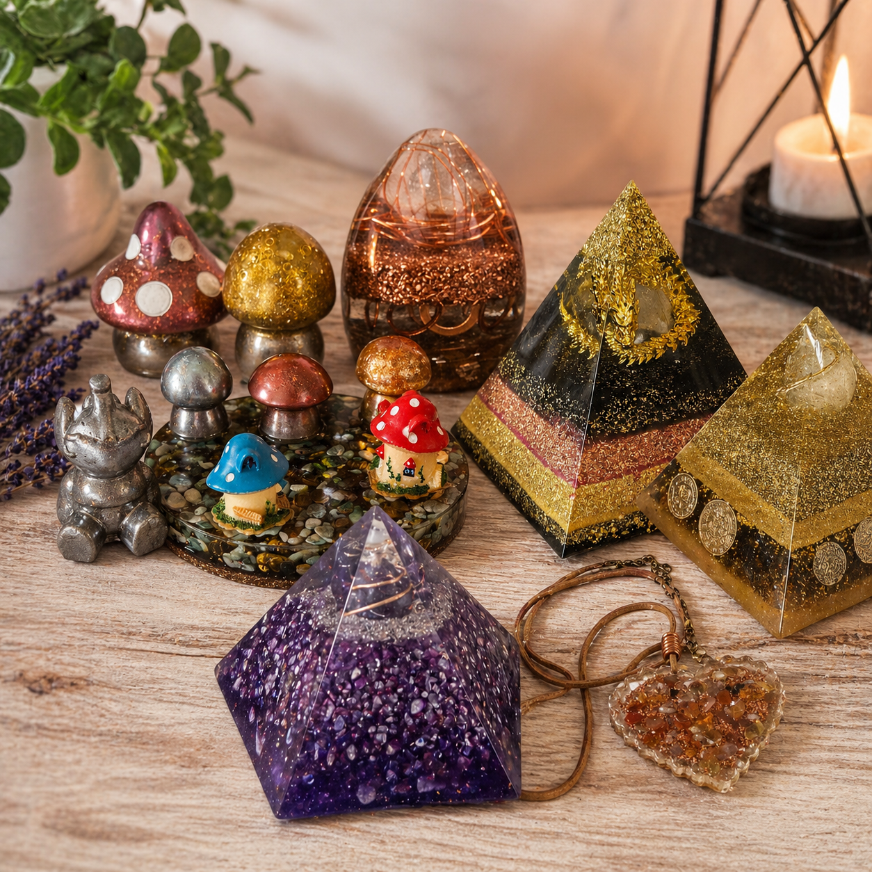 Orgonite Collection – Handmade Energy Tools