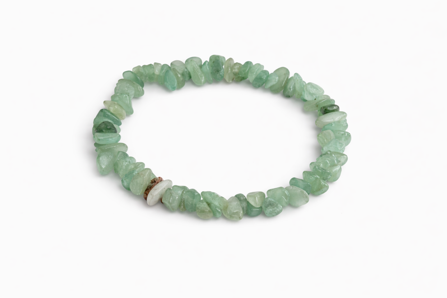 Natural Crystal Chip Bracelet