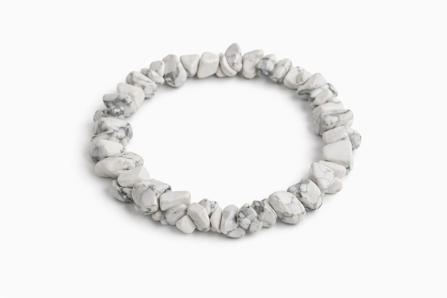 Natural Crystal Chip Bracelet
