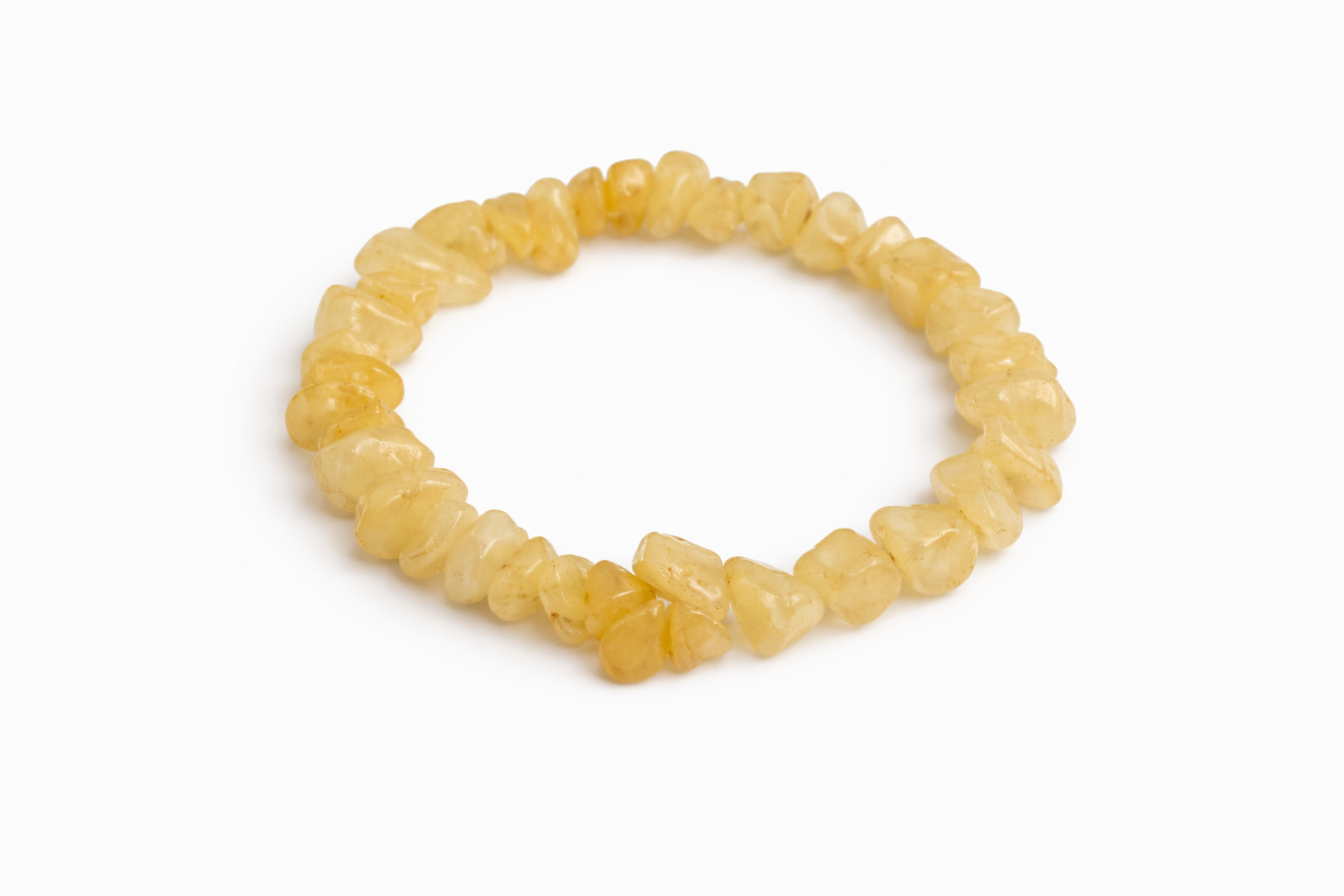 Natural Crystal Chip Bracelet