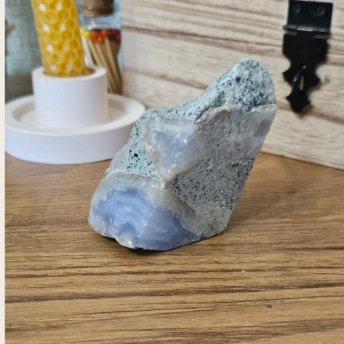 Blue Lace Agate Slice