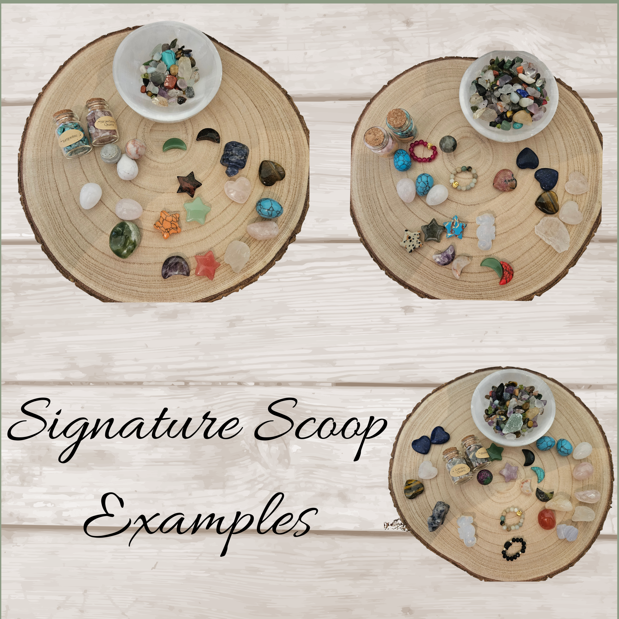 Curated Crystal Confetti – Premium Scoop