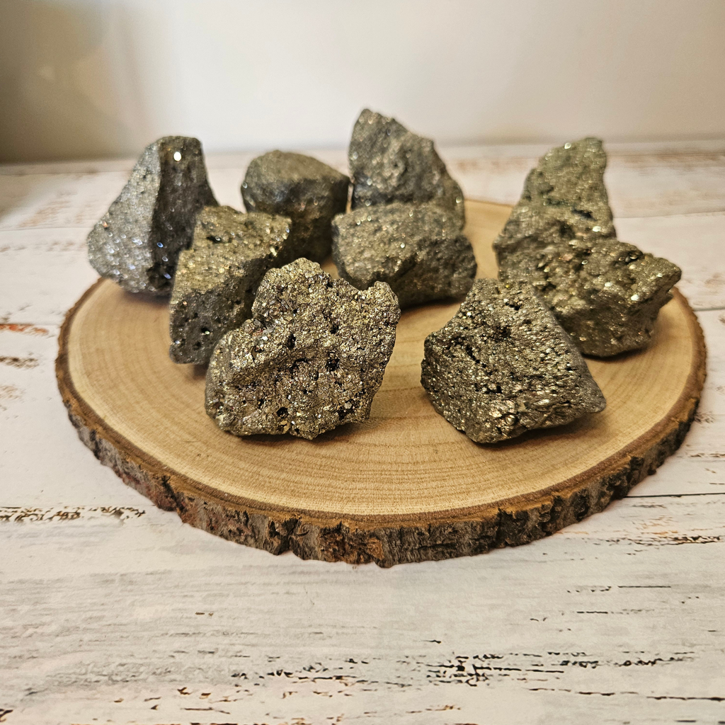 Raw Pyrite – Natural “Fool’s Gold”