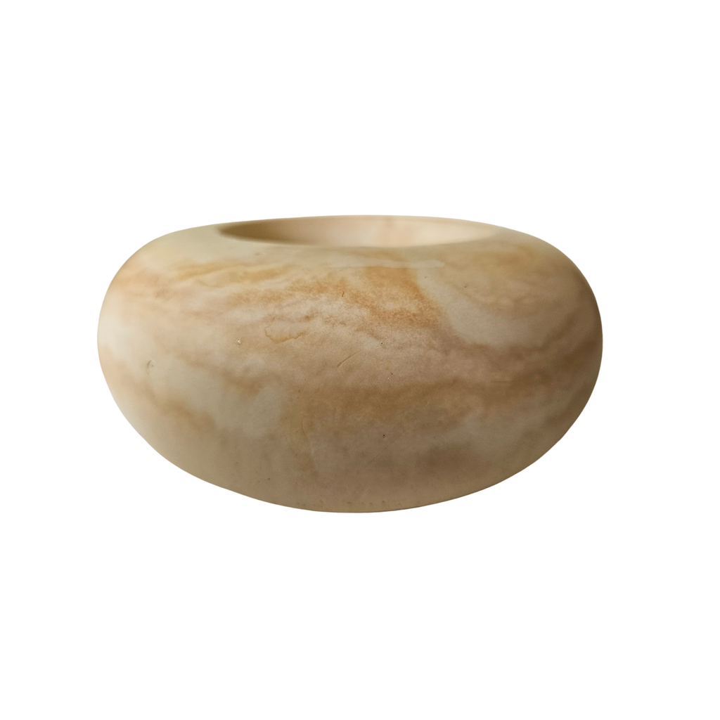 Eco Resin T-Light Holder - Doughnut Shaped