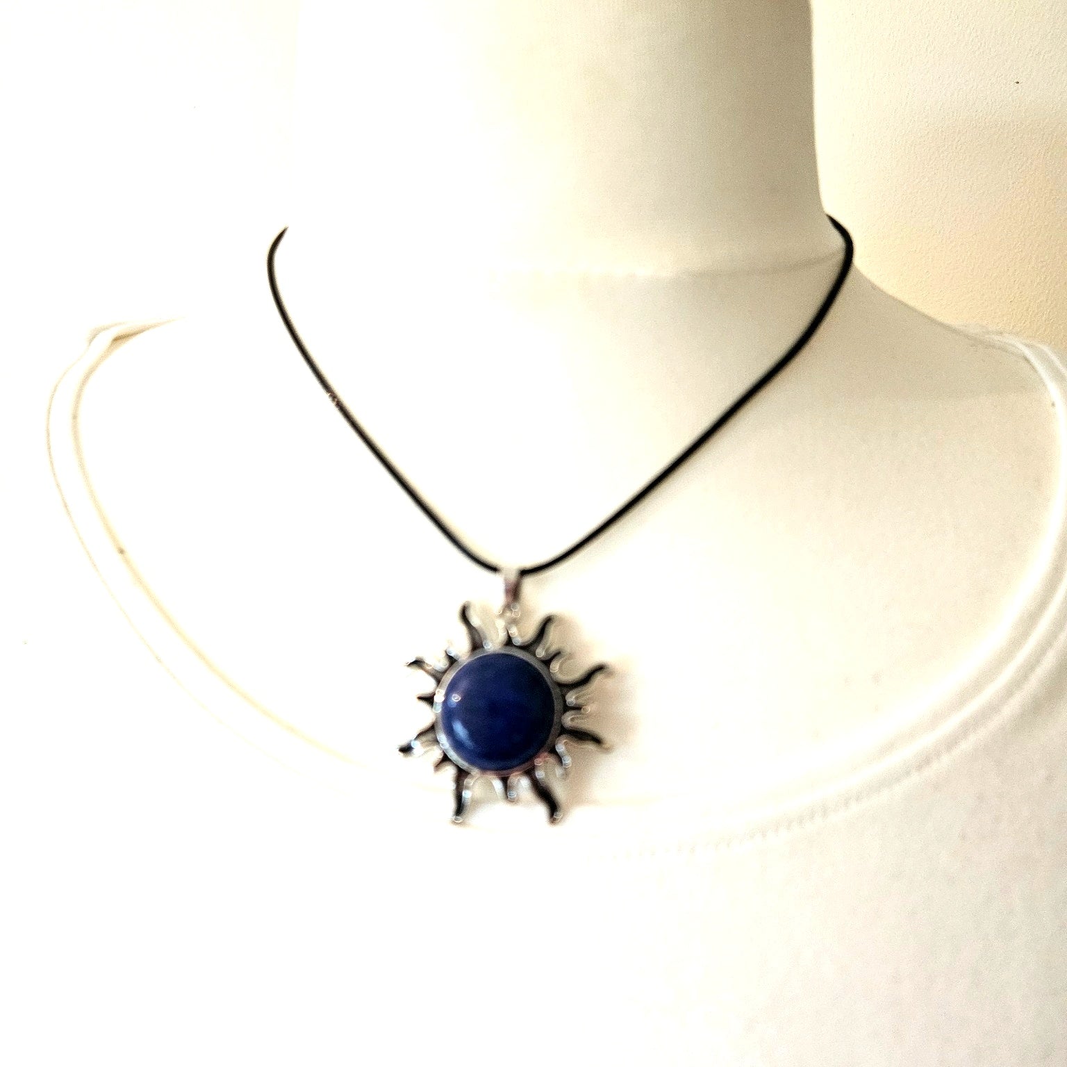 Sunburst Crystal Pendant