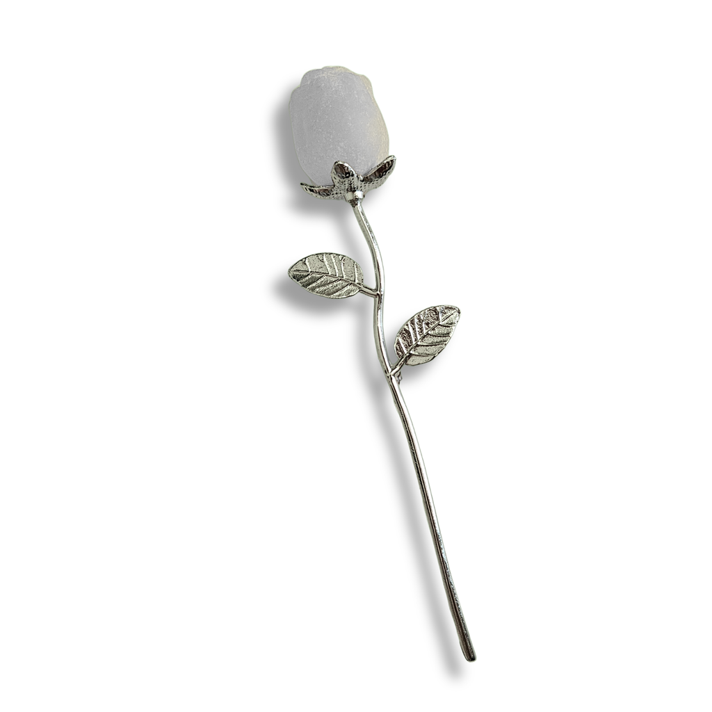 Crystal Rose on Stem