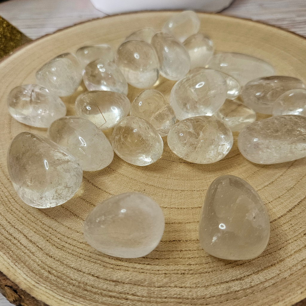 Clear Quartz Tumble Stones