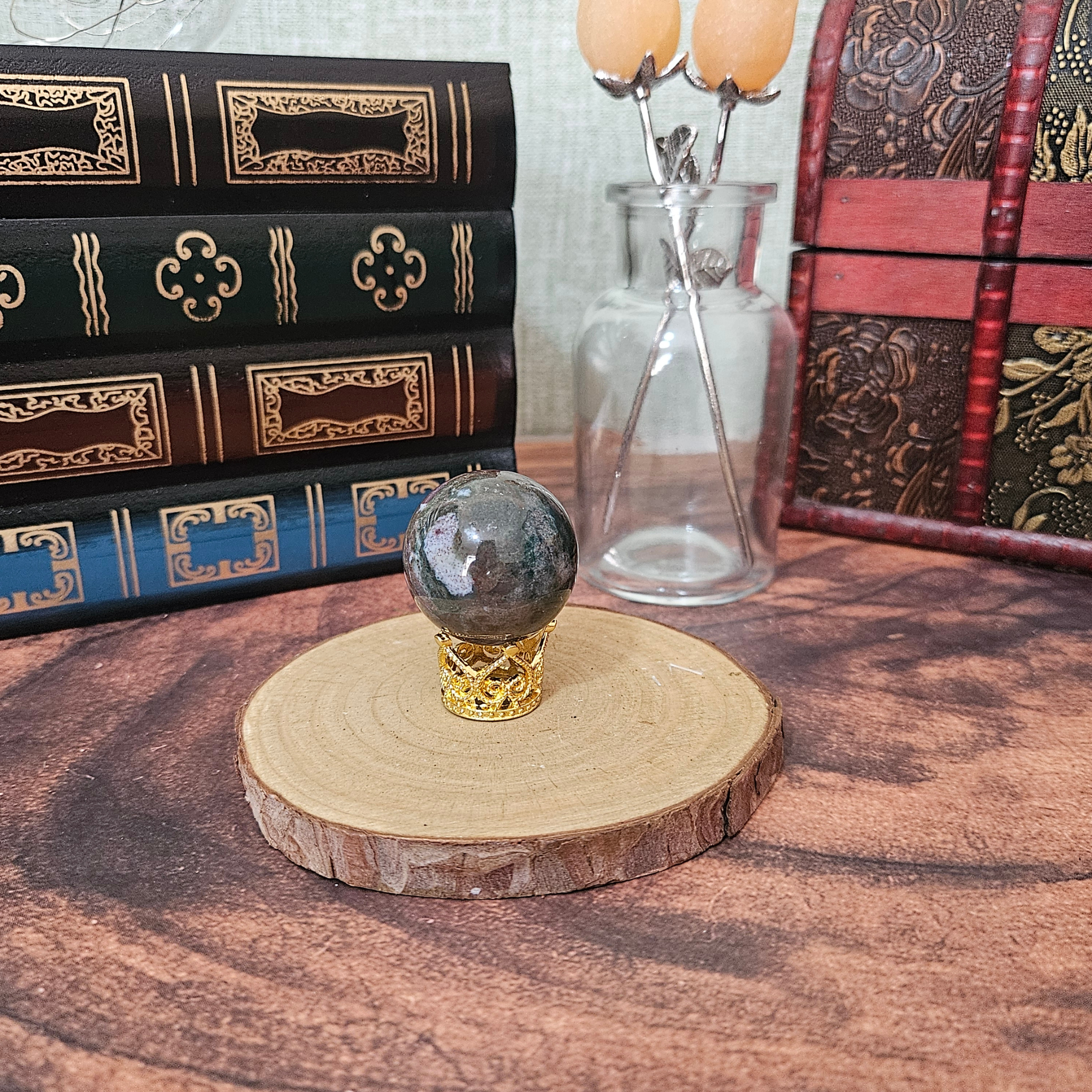 Bloodstone Mini Sphere