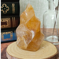 Golden Healer Quartz Flame