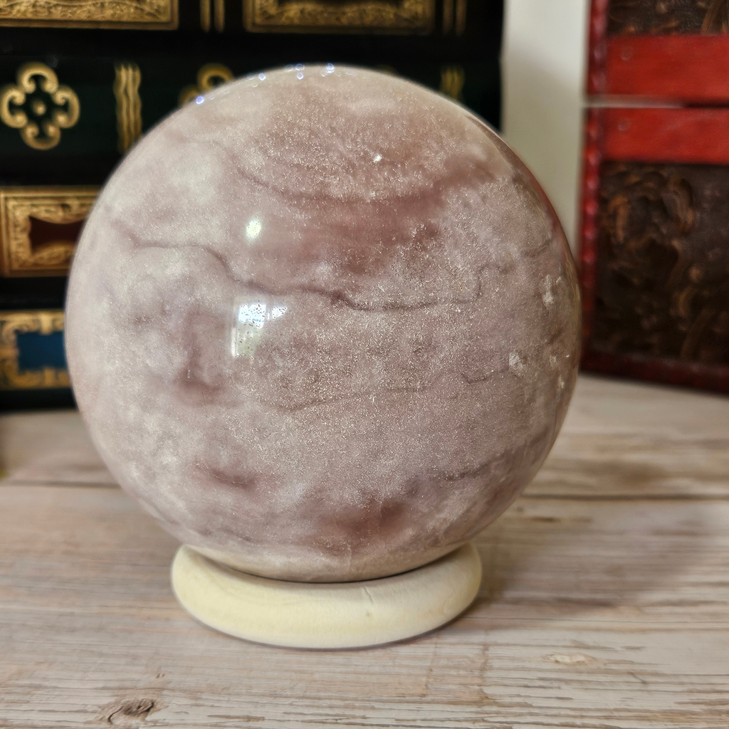 Pink Amethyst Sphere