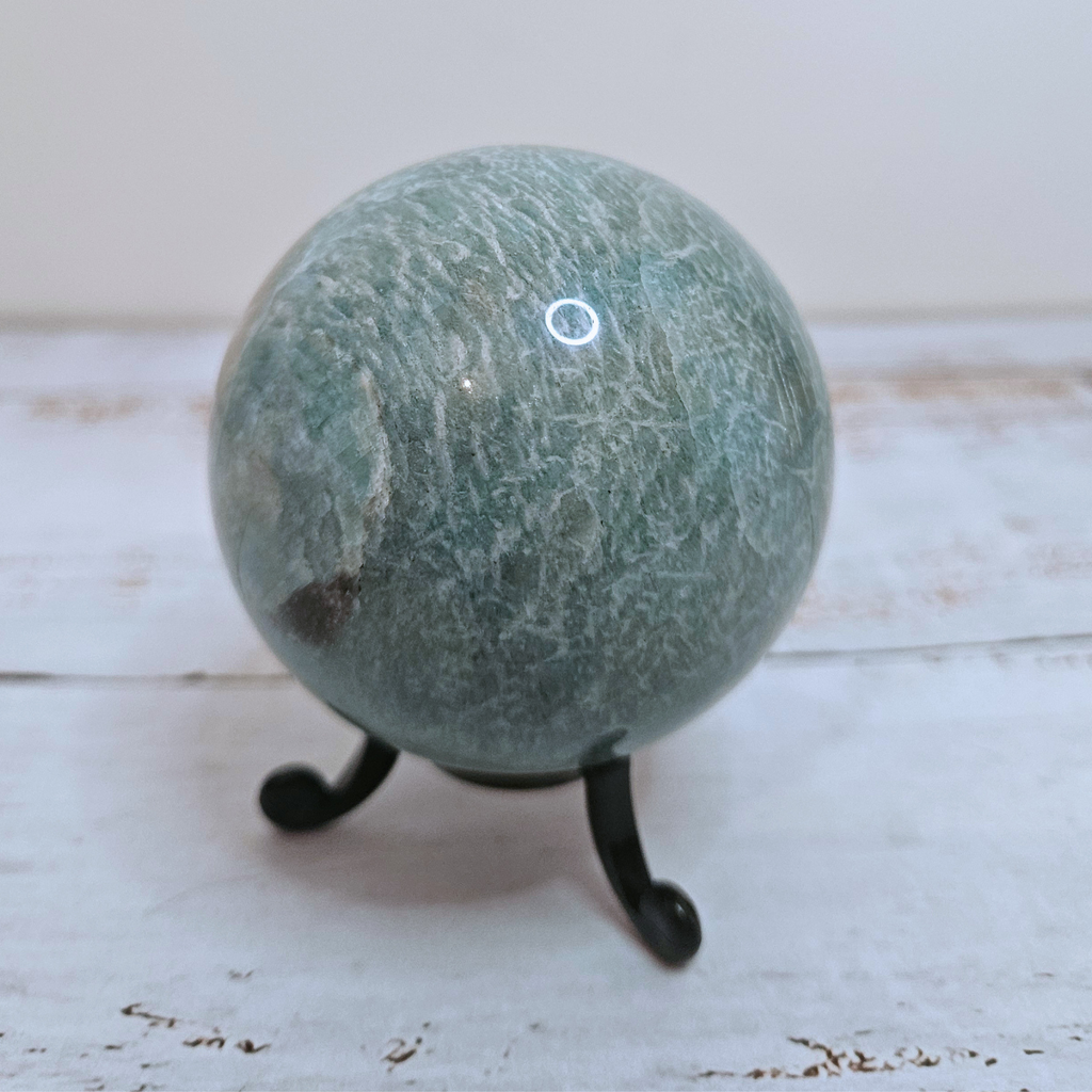 Amazonite Sphere - Approx 400g