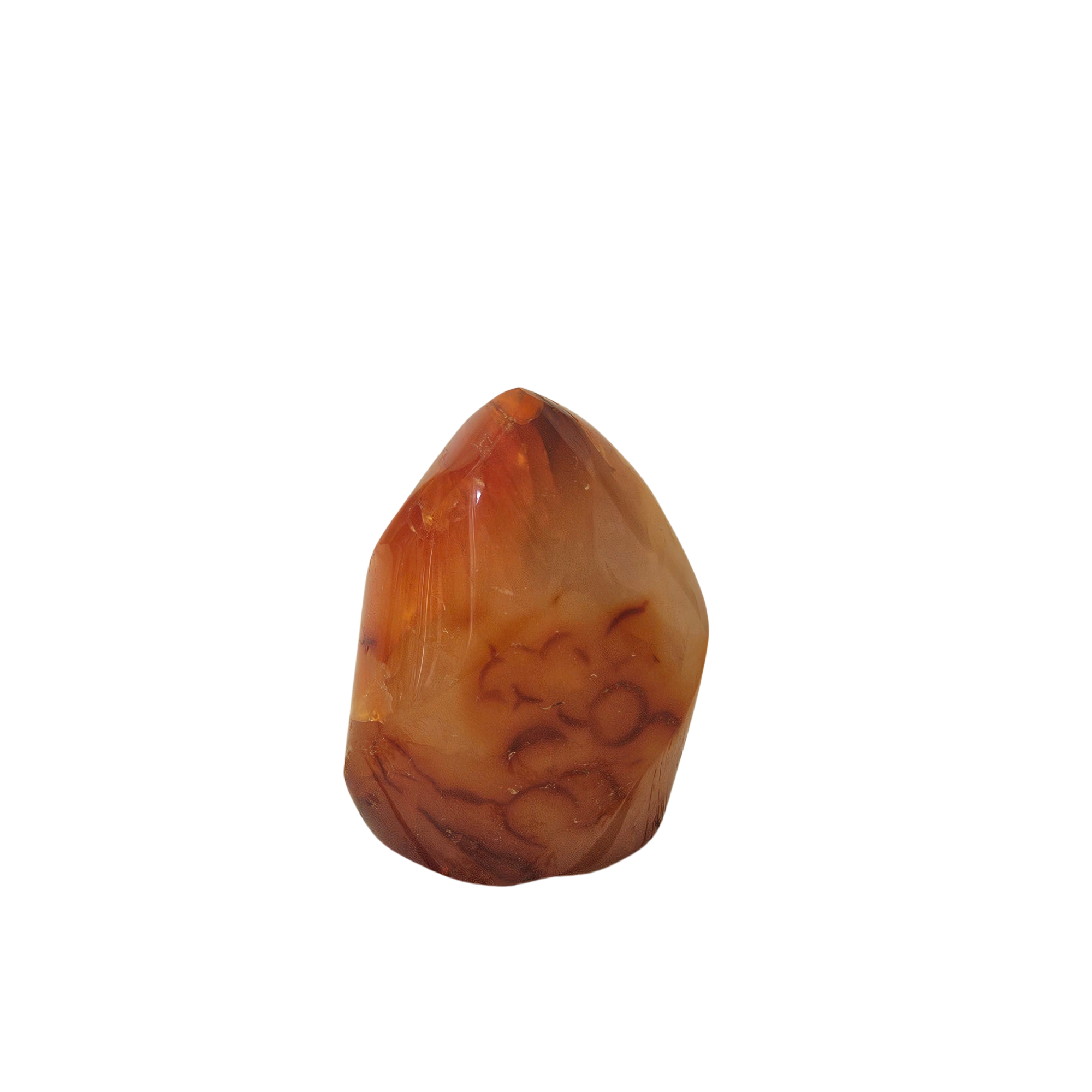 Carnelian Flame Carvings - Small
