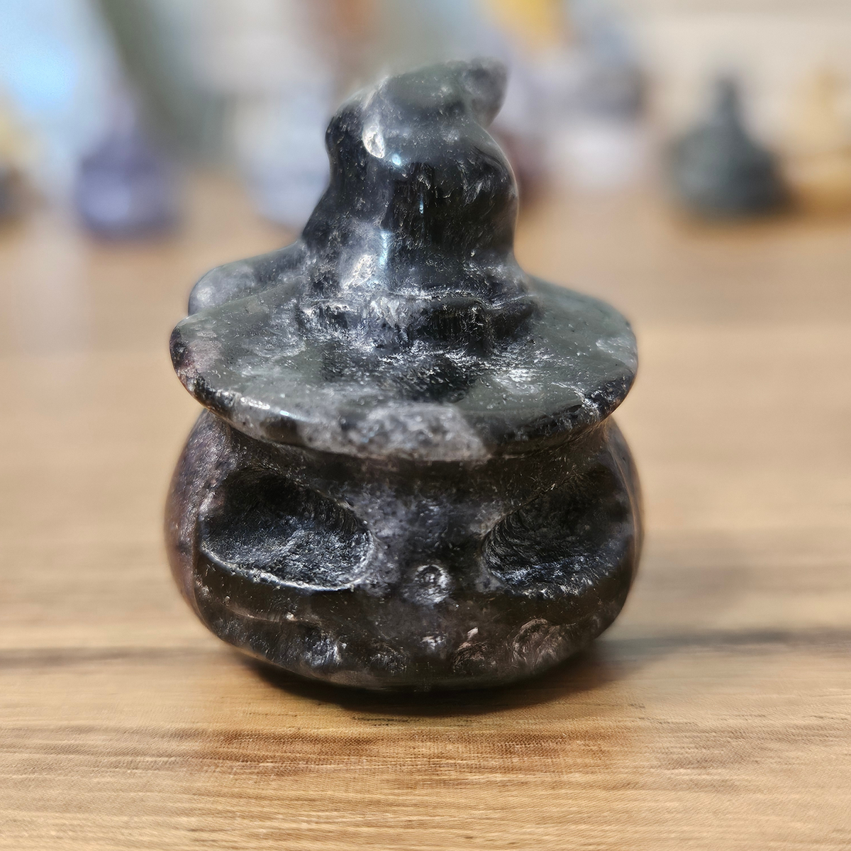 Mini Crystal Pumpkin Witch 🎃✨