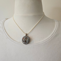 Handmade Orgonite Pendant – Amazonite & Metal Energy Blend