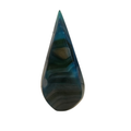 Dragon Vein Dyed Agate Teardrops
