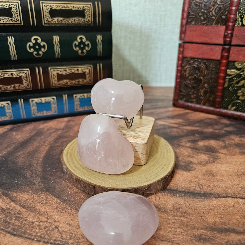 Rose Quartz Hearts