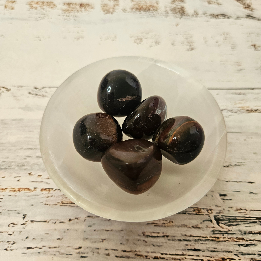 Tiger’s Eye Tumble Stones