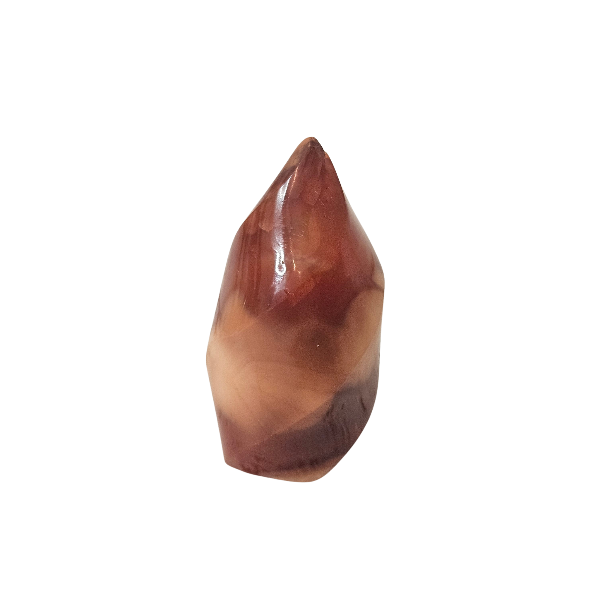 Carnelian Flame Carvings - Small