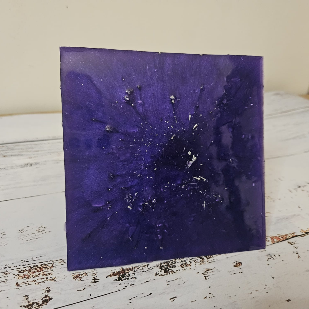 Amethyst Healing Orgonite Pyramid