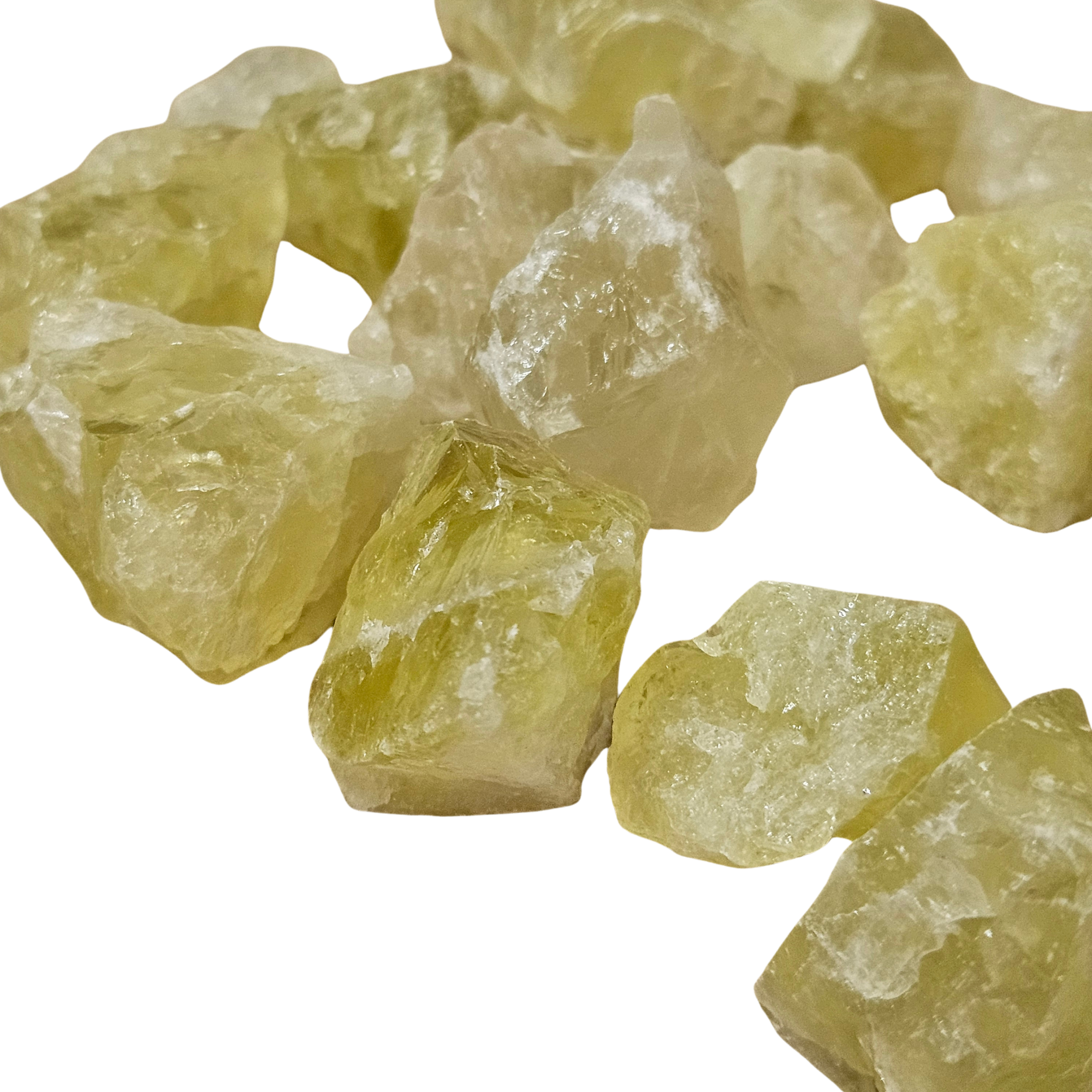 Raw Citrine Crystal Pieces