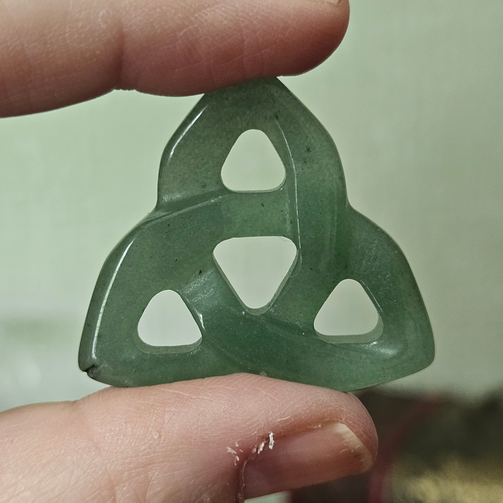 Celtic Trinity Knot Crystal