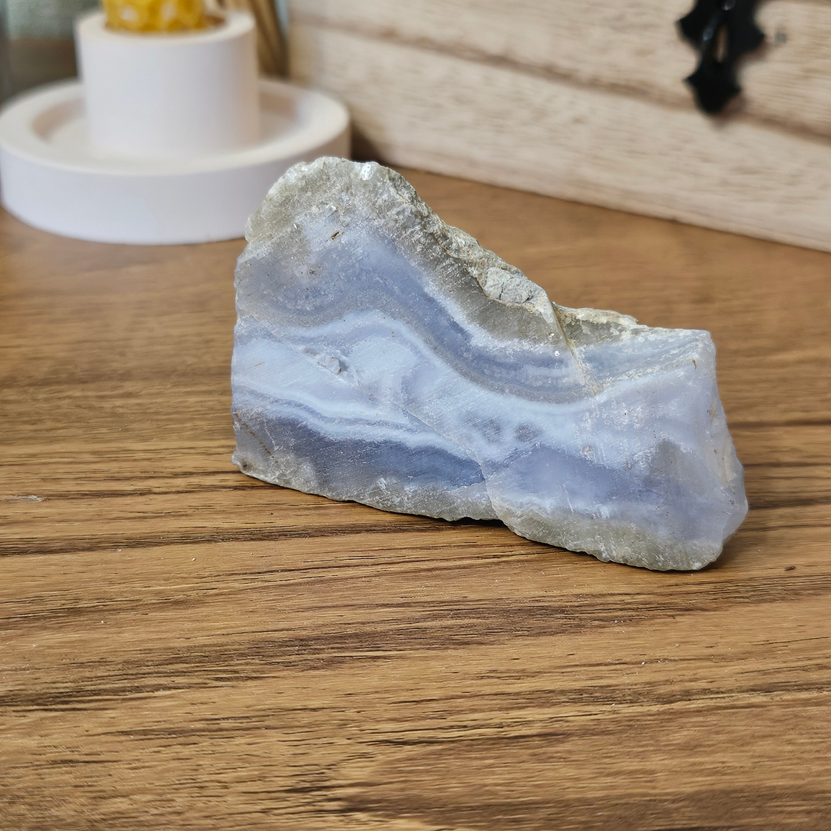 Blue Lace Agate Slice