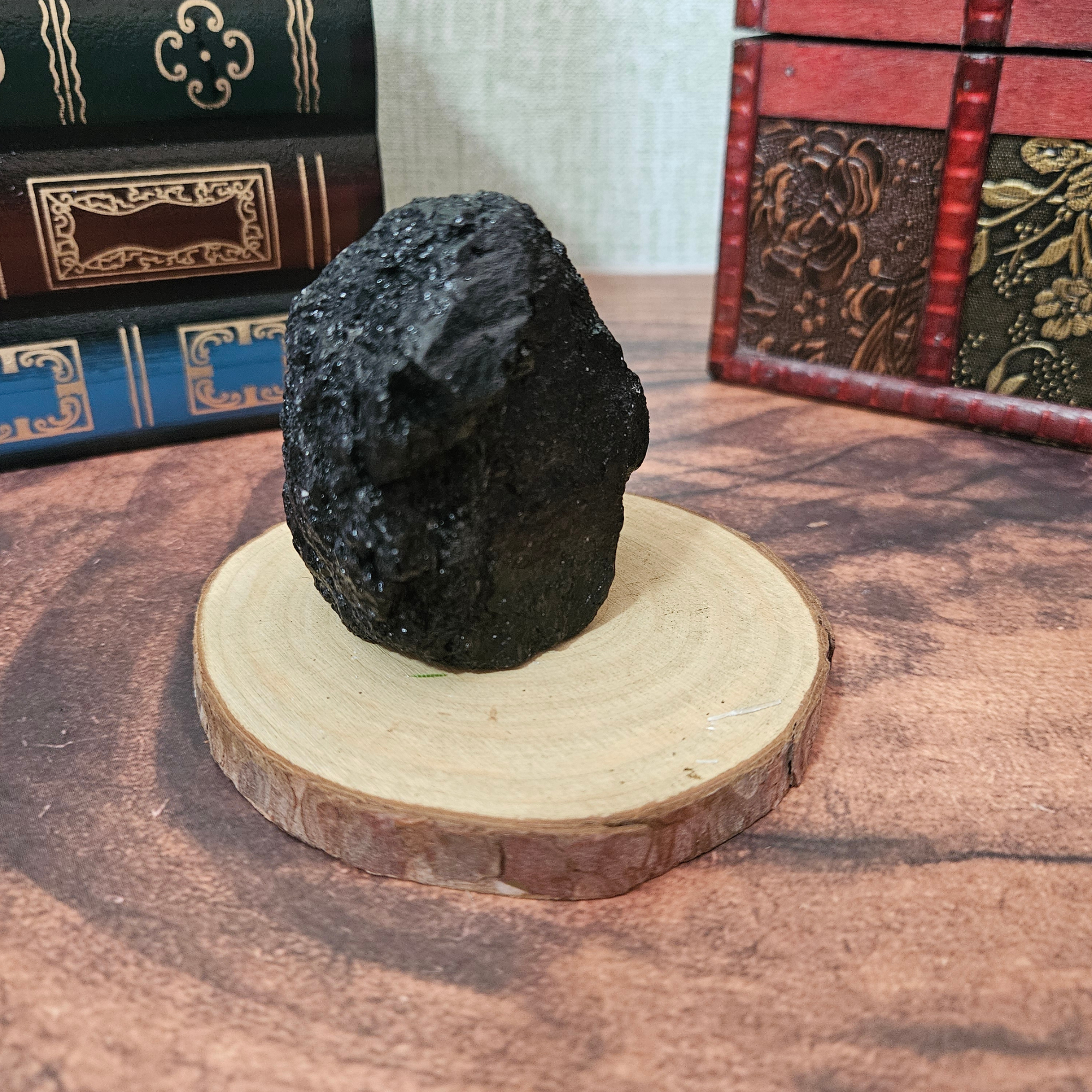 Large Raw Black Obsidian Crystal
