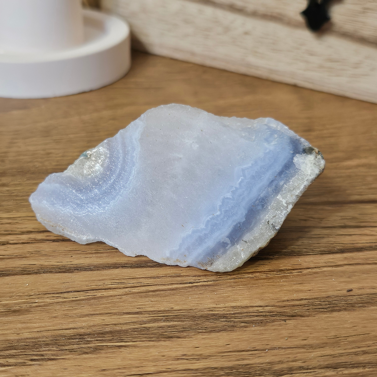 Blue Lace Agate Slice