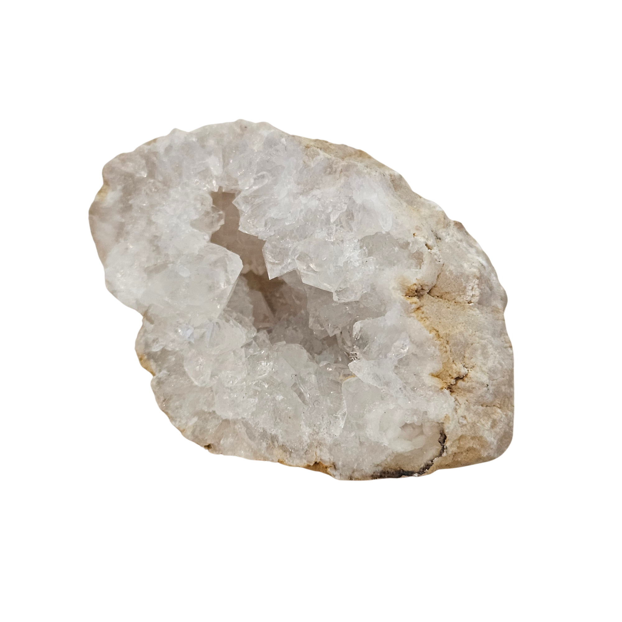 Quartz Geode Halves – Sparkling Natural Crystal Cavities