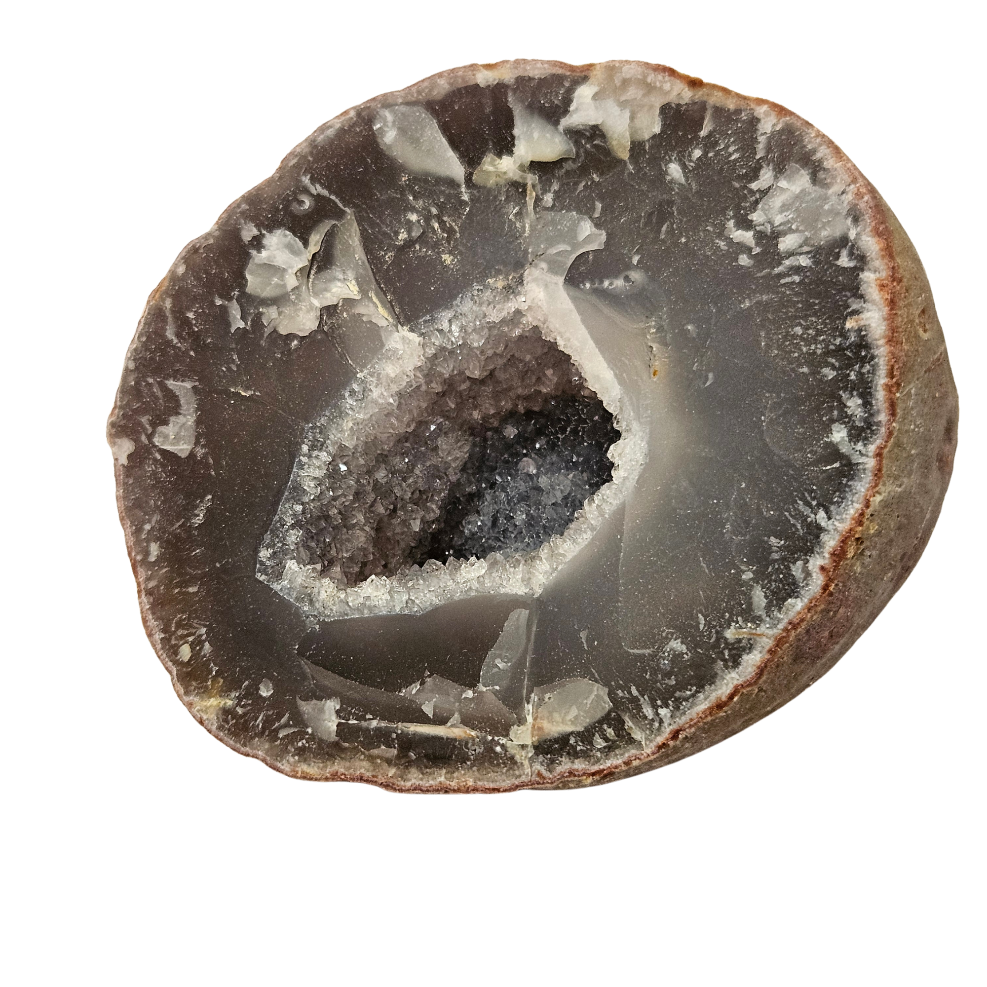 Druzy Agate Geode