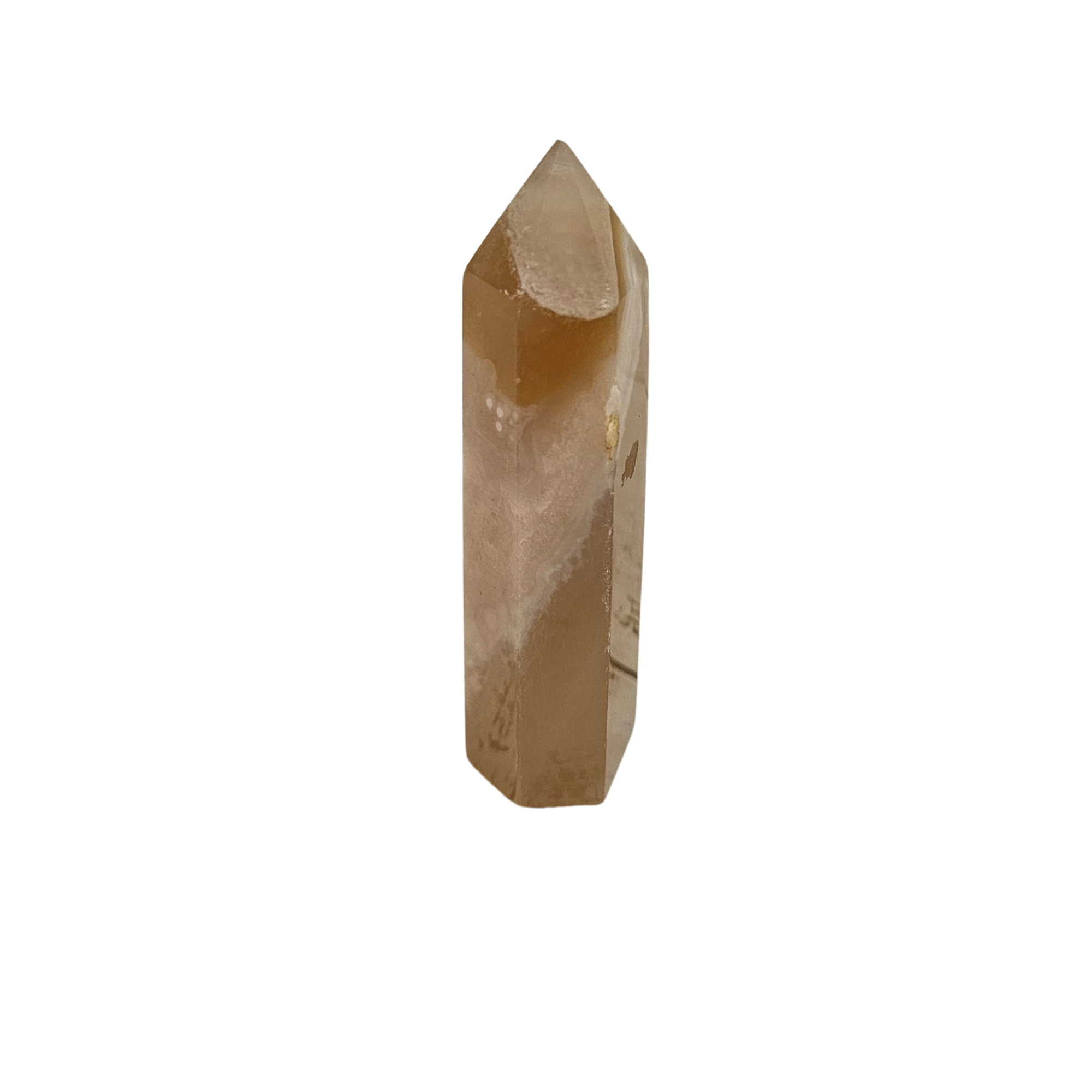 Flower Agate Tower (8-9 cm)