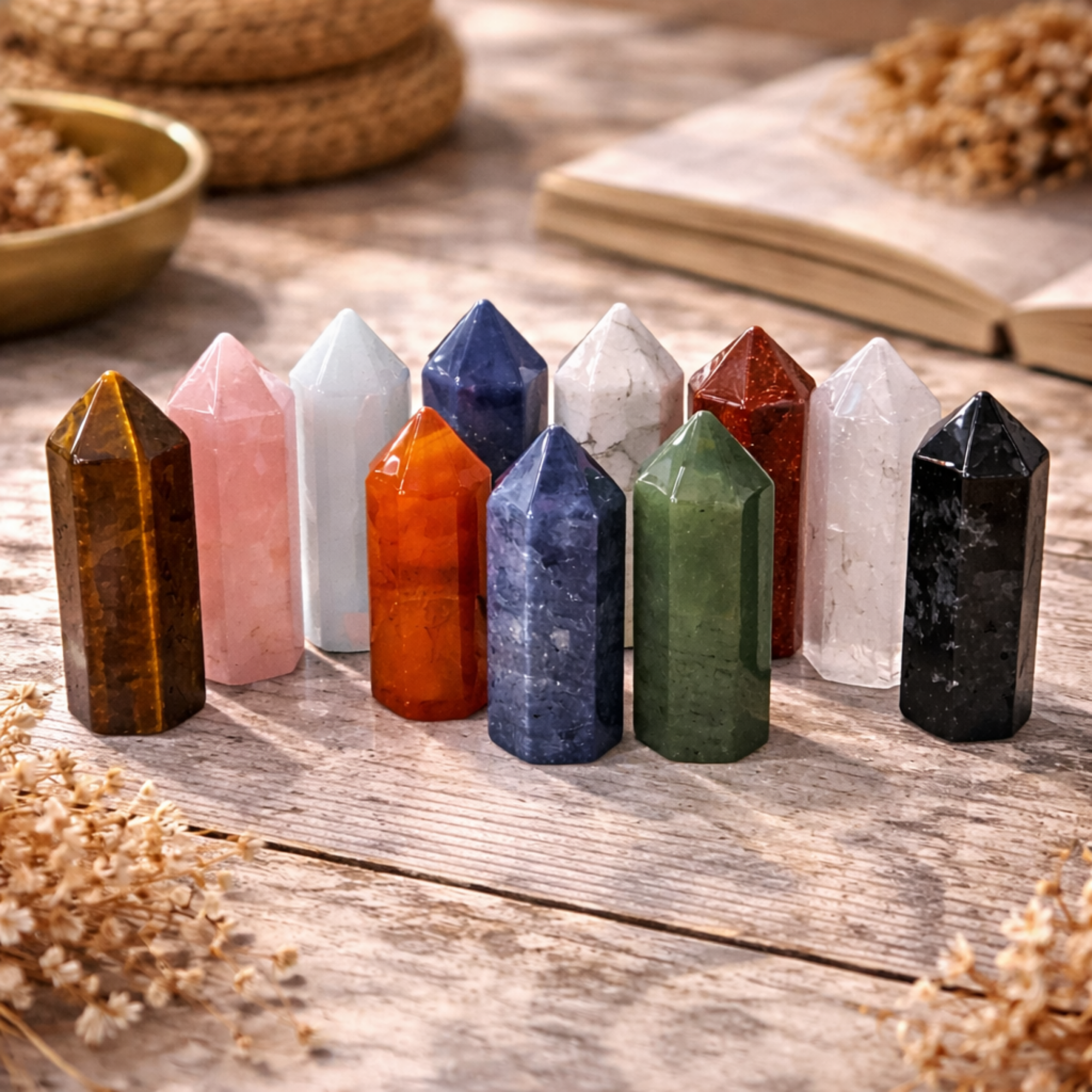 Mini Crystal Towers (Approx. 4cm)