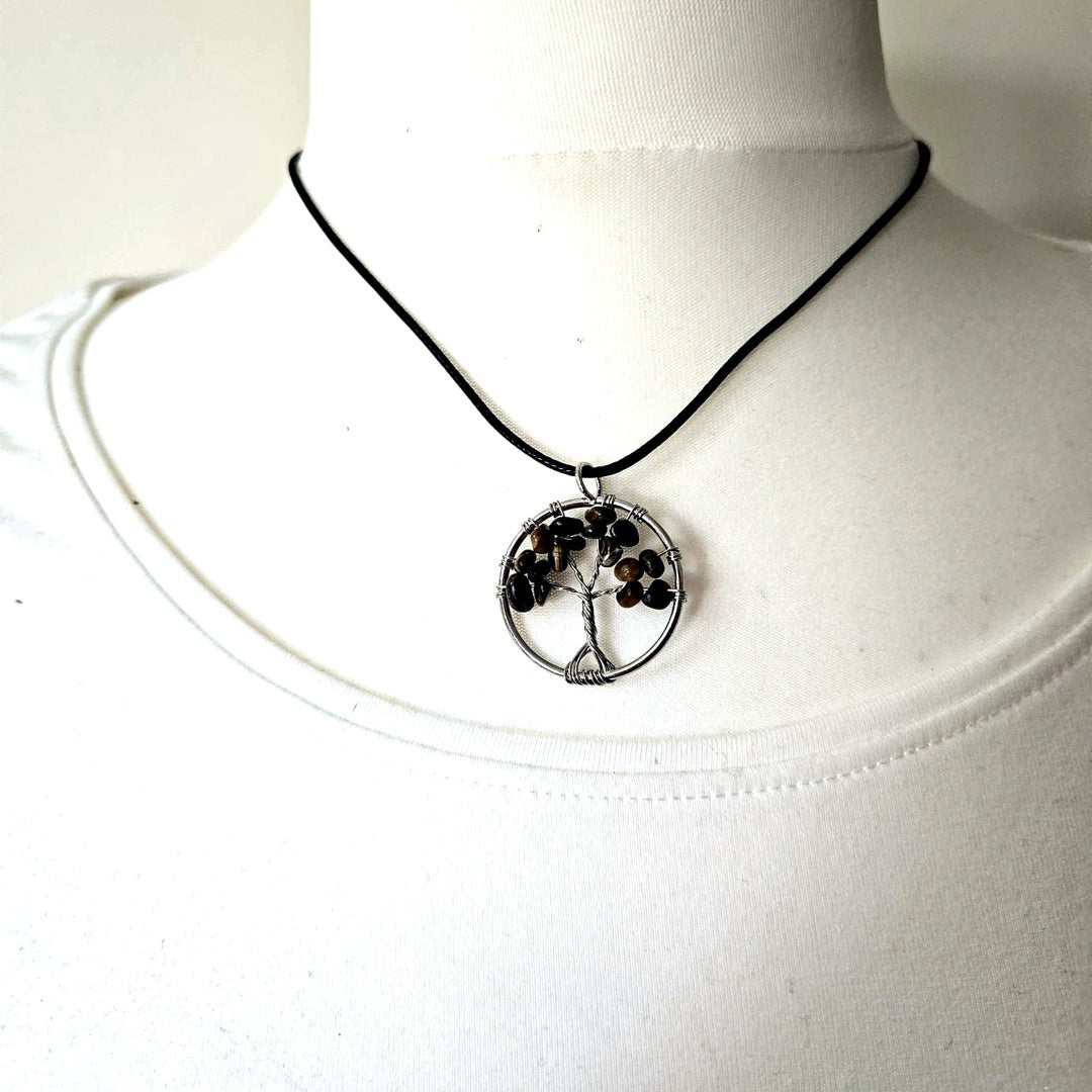 Crystal Tree of Life Pendant